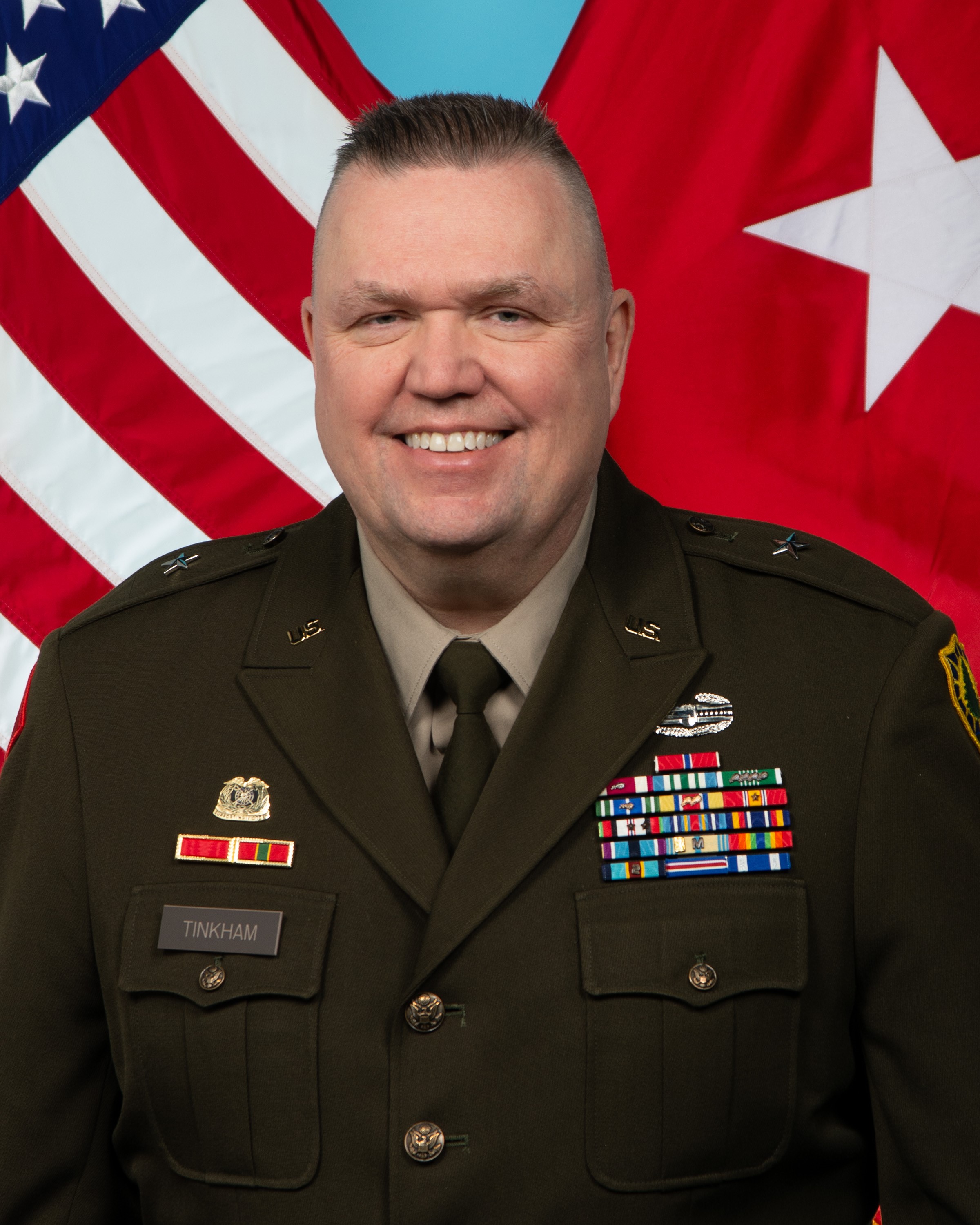 Brigadier General Blair E. Tinkham, USA Retired